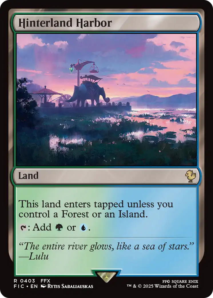 Hinterland Harbor [FINAL FANTASY Commander] | Gate City Games LLC