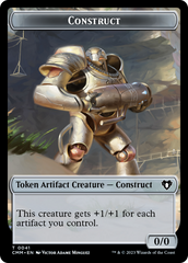 Thopter // Construct (41) Double-Sided Token [Commander Masters Tokens] | Gate City Games LLC