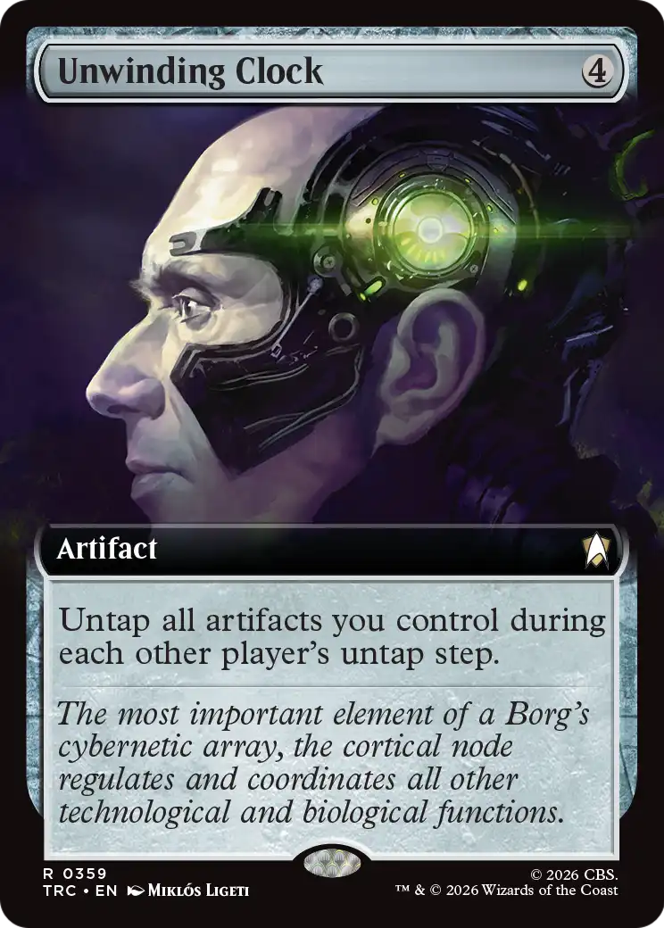 Unwinding Clock (Extended Art) [Star Trek Commander] | Gate City Games LLC