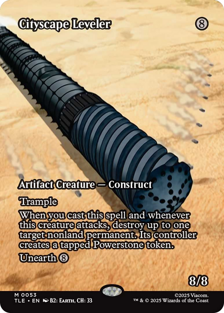 Cityscape Leveler (Borderless) [Avatar: The Last Airbender: Eternal-Legal] | Gate City Games LLC