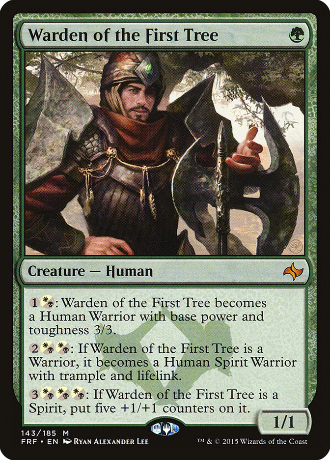 Warden of the First Tree [Fate Reforged] | Gate City Games LLC