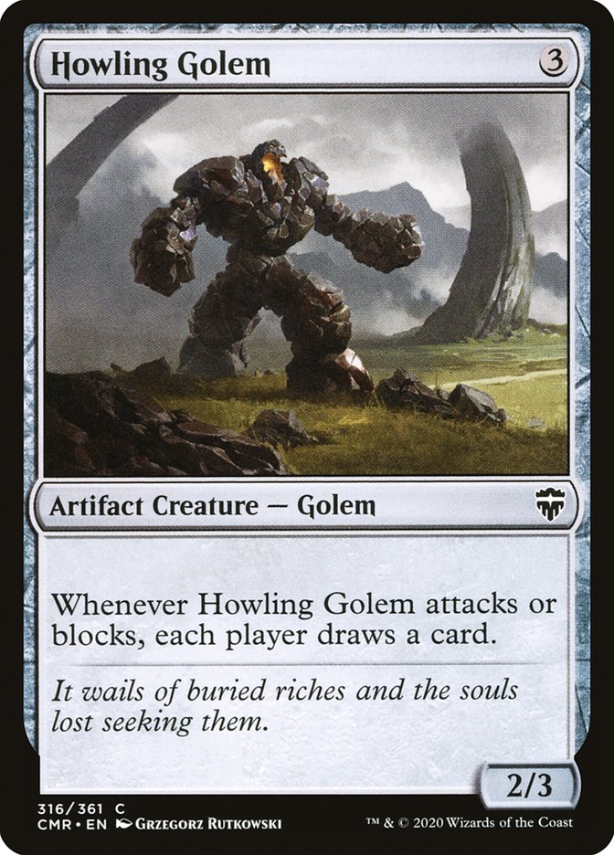 Howling Golem [Commander Legends] | Gate City Games LLC