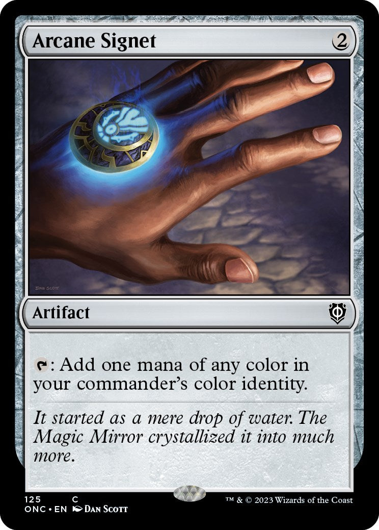 Arcane Signet [Phyrexia: All Will Be One Commander] | Gate City Games LLC