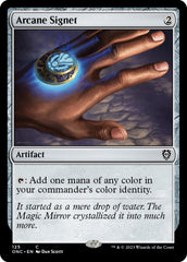 Arcane Signet [Phyrexia: All Will Be One Commander] | Gate City Games LLC