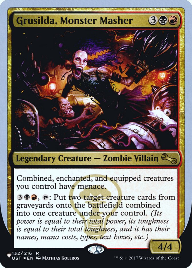 Grusilda, Monster Masher (Unfinity Foil Edition) [The List] | Gate City Games LLC