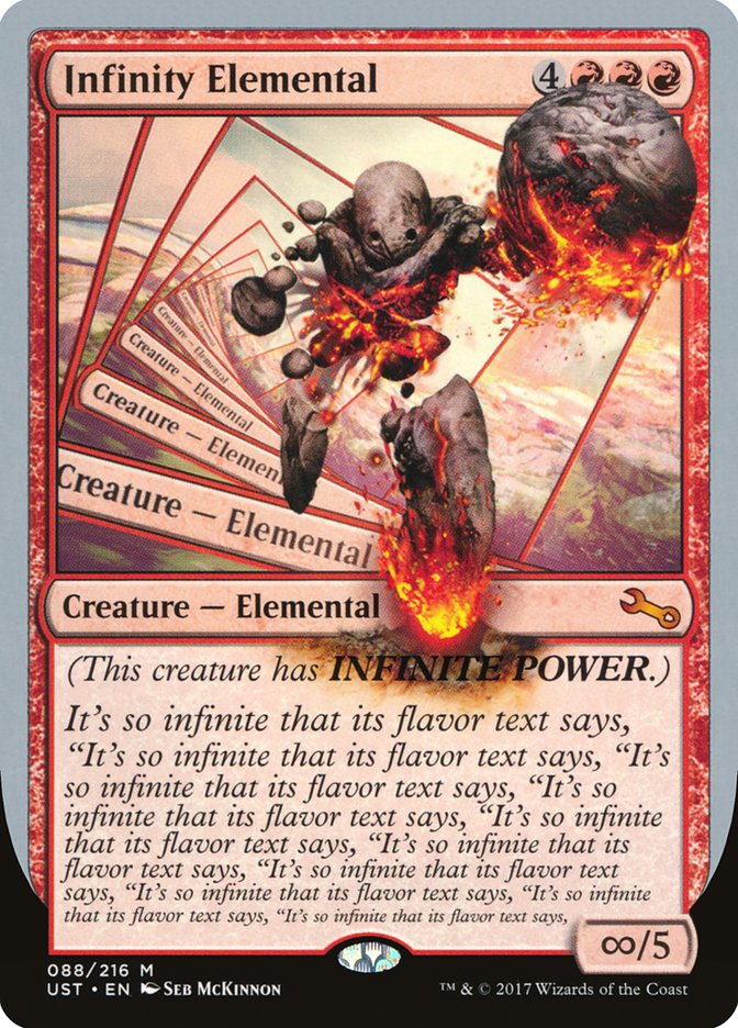 Infinity Elemental [Unstable] | Gate City Games LLC