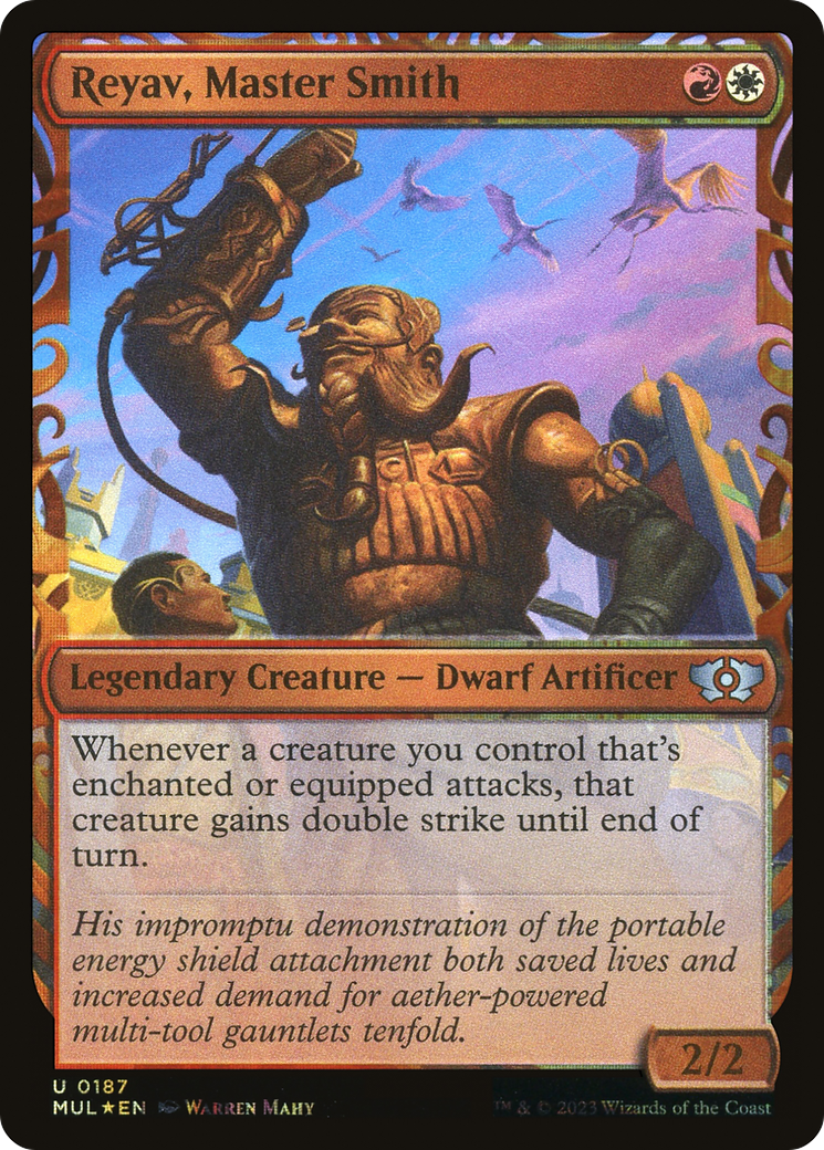 Reyav, Master Smith (Halo Foil) [Multiverse Legends] | Gate City Games LLC