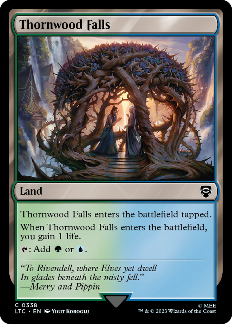 Thornwood Falls [The Lord of the Rings: Tales of Middle-Earth Commander] | Gate City Games LLC