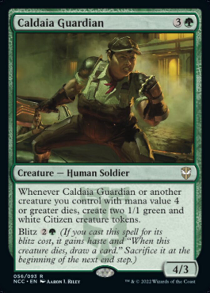 Caldaia Guardian [Streets of New Capenna Commander] | Gate City Games LLC