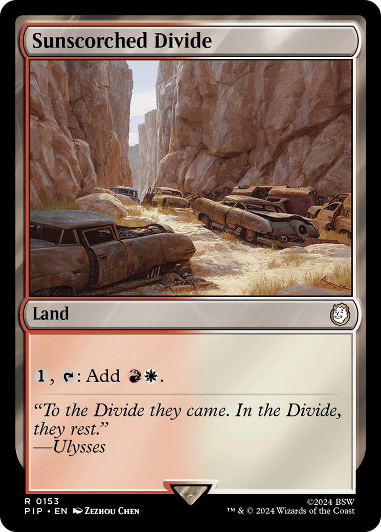 Sunscorched Divide [Fallout] | Gate City Games LLC