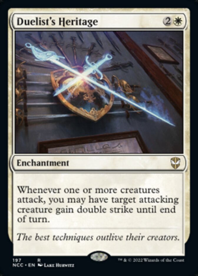Duelist's Heritage [Streets of New Capenna Commander] | Gate City Games LLC
