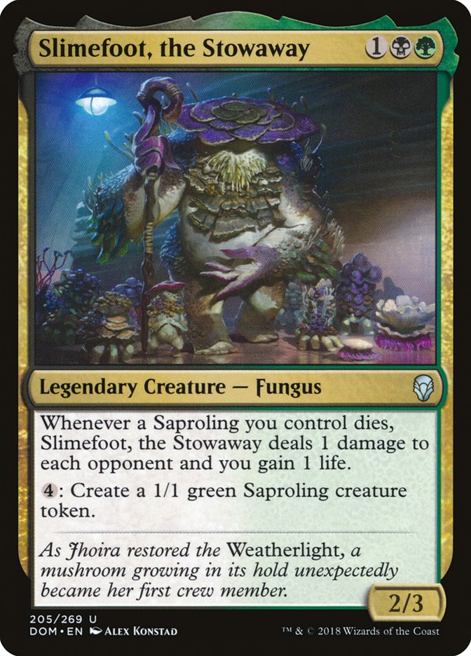 Slimefoot, the Stowaway [Dominaria] | Gate City Games LLC
