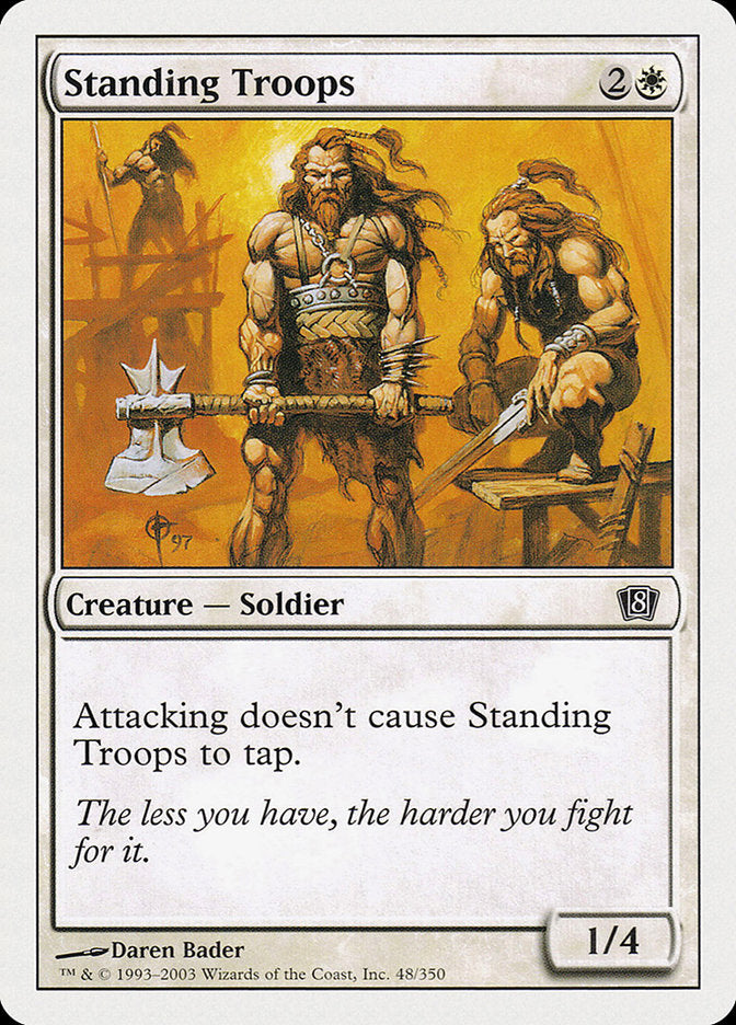Standing Troops [Eighth Edition] | Gate City Games LLC