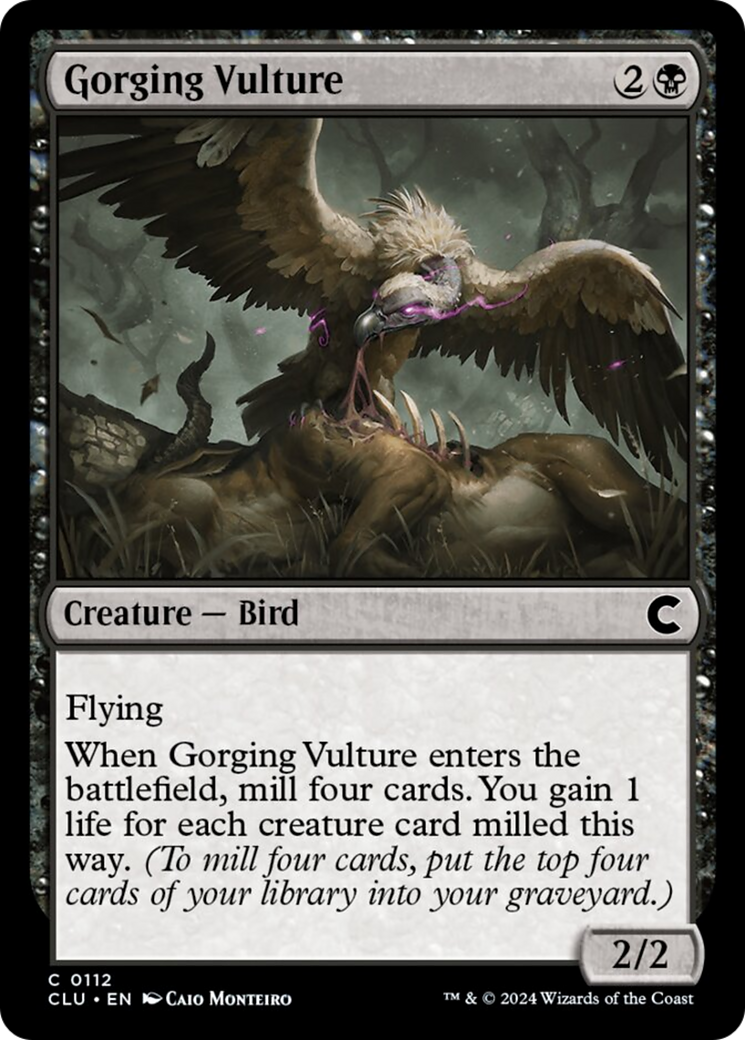 Gorging Vulture [Ravnica: Clue Edition] | Gate City Games LLC