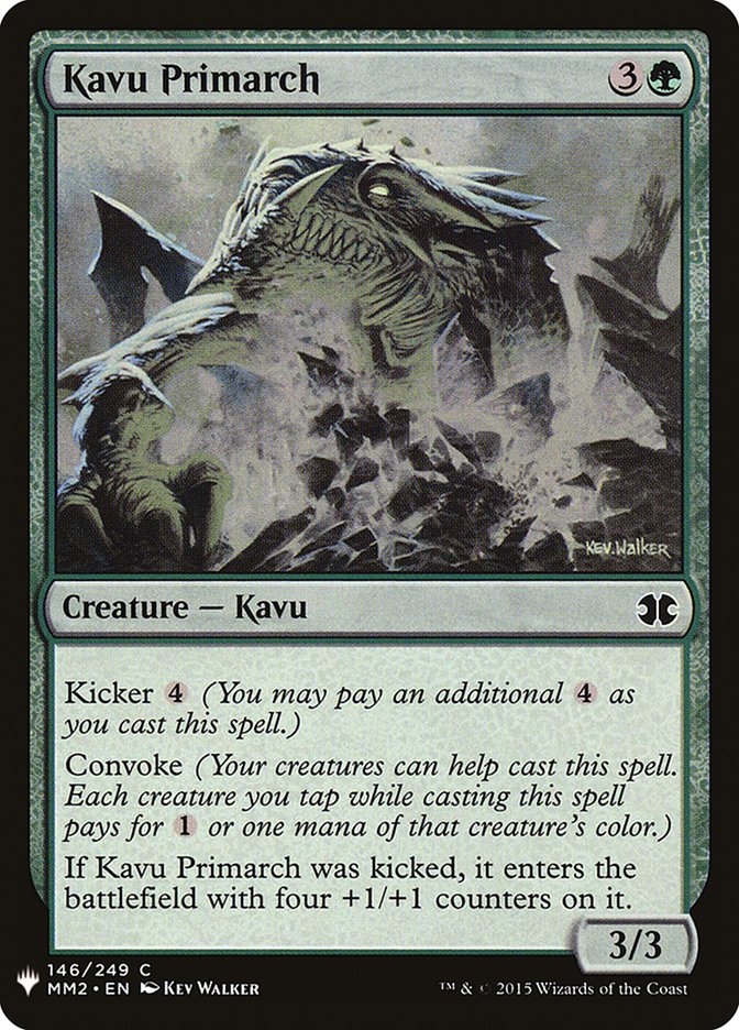 Kavu Primarch [Mystery Booster] | Gate City Games LLC