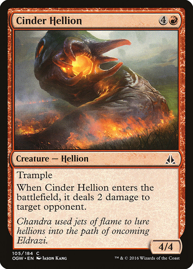 Cinder Hellion [Oath of the Gatewatch] | Gate City Games LLC