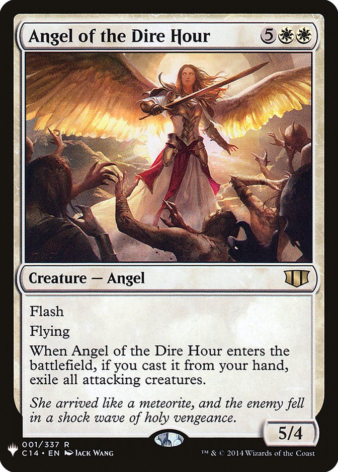 Angel of the Dire Hour [Mystery Booster] | Gate City Games LLC