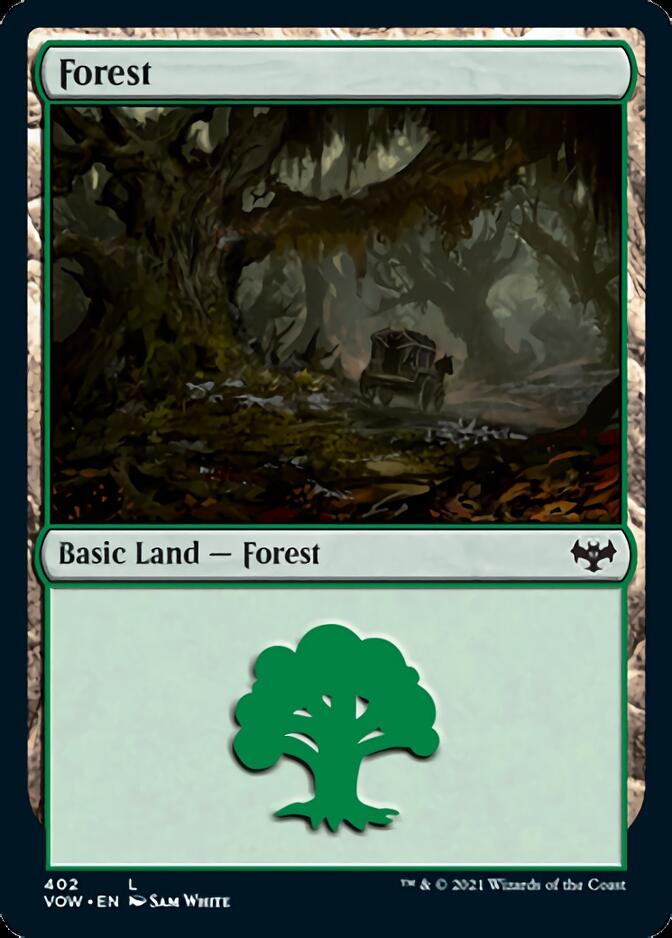 Forest (402) [Innistrad: Crimson Vow] | Gate City Games LLC
