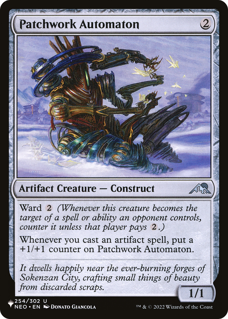 Patchwork Automaton [The List Reprints] | Gate City Games LLC