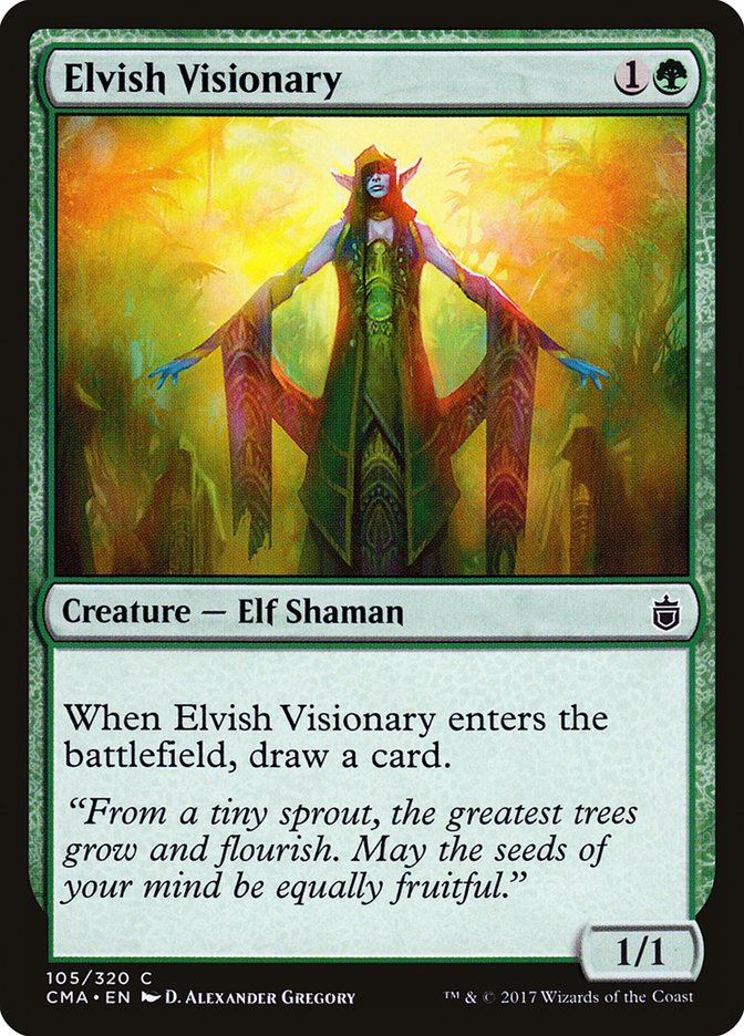 Elvish Visionary [Commander Anthology] | Gate City Games LLC
