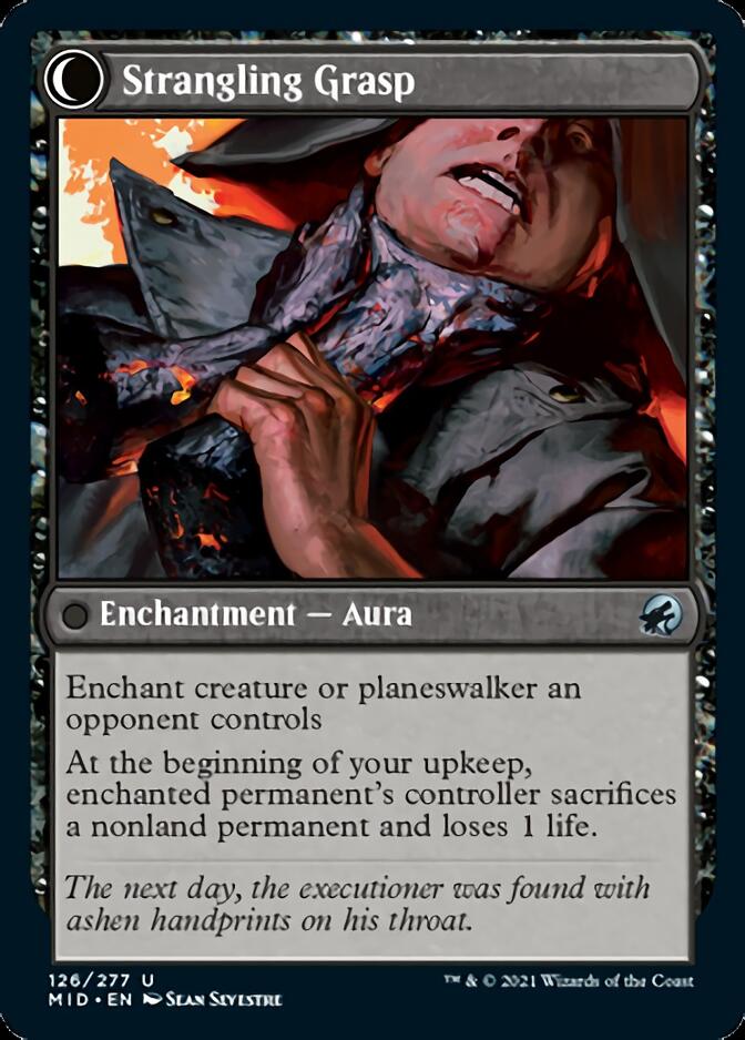 Vengeful Strangler // Strangling Grasp [Innistrad: Midnight Hunt] | Gate City Games LLC