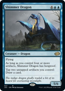 Shimmer Dragon [Jumpstart 2022] | Gate City Games LLC