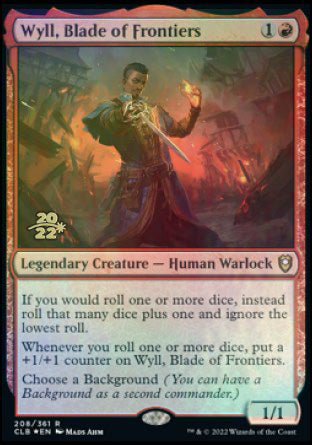 Wyll, Blade of Frontiers [Commander Legends: Battle for Baldur's Gate Prerelease Promos] | Gate City Games LLC