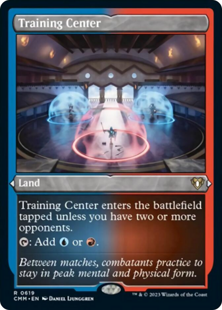 Training Center (Foil Etched) [Commander Masters] | Gate City Games LLC