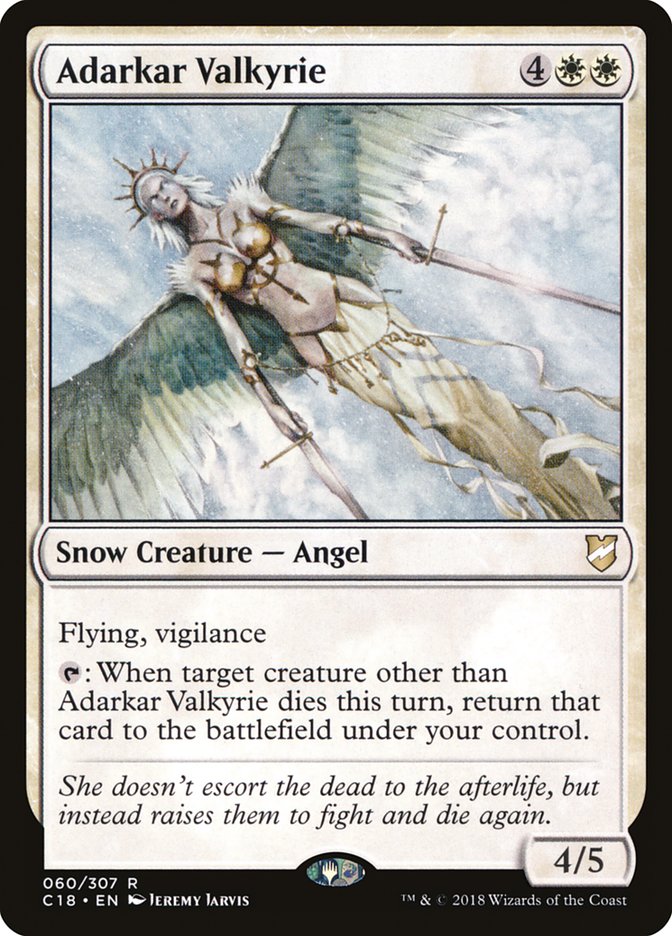 Adarkar Valkyrie [Commander 2018] | Gate City Games LLC
