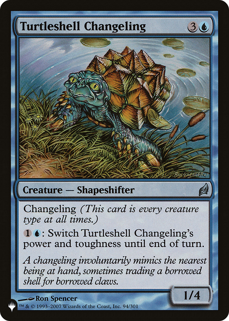 Turtleshell Changeling [The List Reprints] | Gate City Games LLC