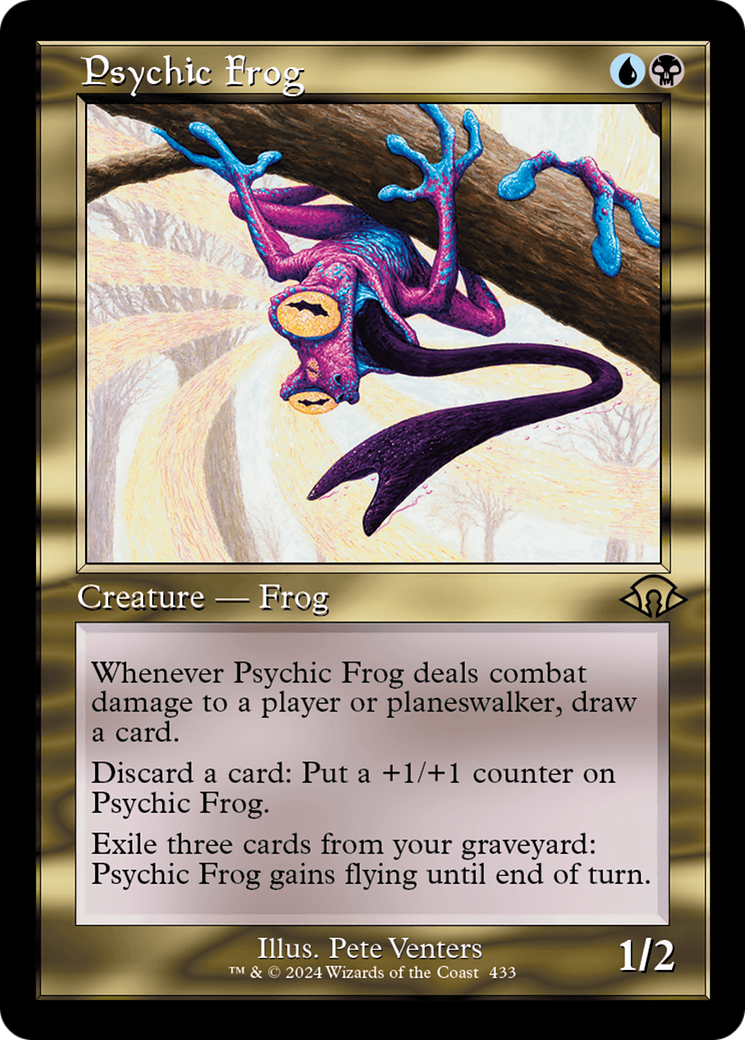 Psychic Frog (Retro) [Modern Horizons 3] | Gate City Games LLC