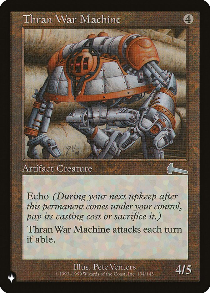 Thran War Machine [The List] | Gate City Games LLC