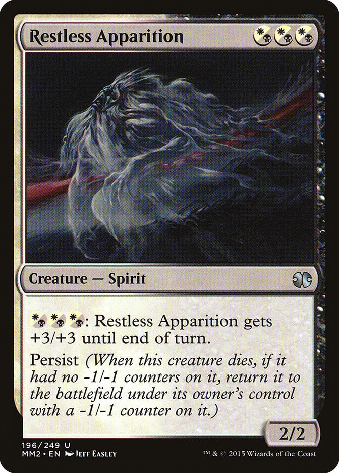 Restless Apparition [Modern Masters 2015] | Gate City Games LLC