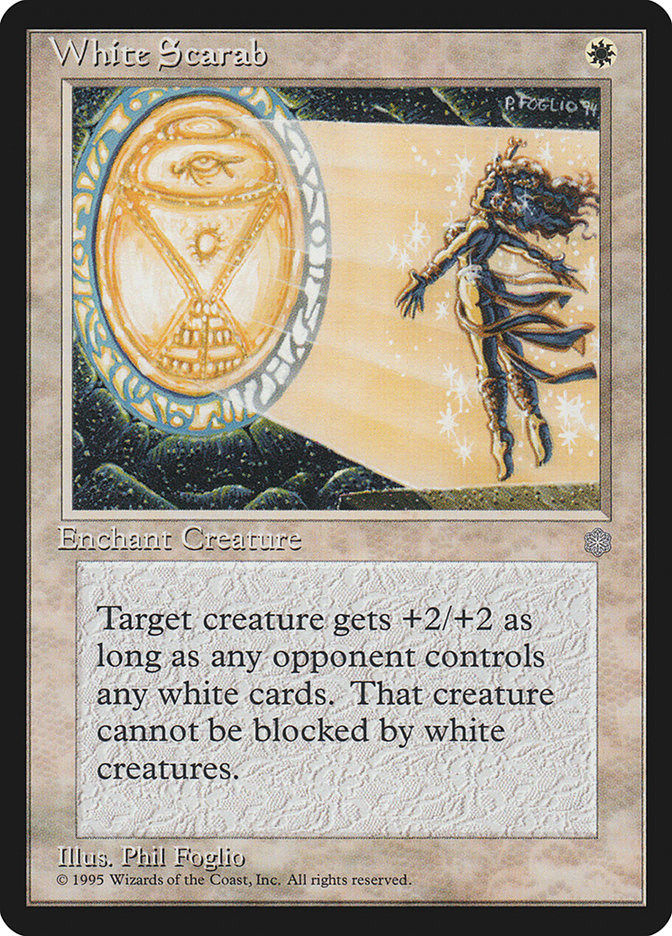 White Scarab [Ice Age] | Gate City Games LLC