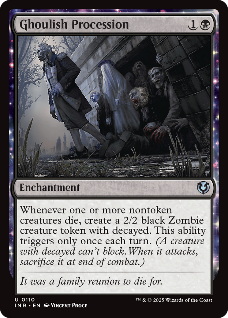 Ghoulish Procession [Innistrad Remastered] | Gate City Games LLC