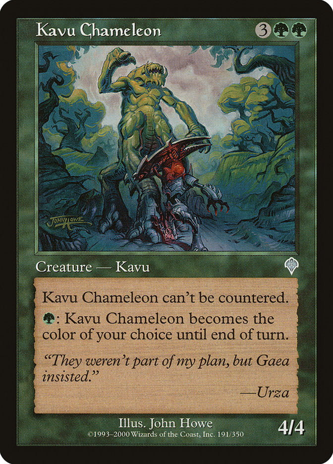 Kavu Chameleon [Invasion] | Gate City Games LLC