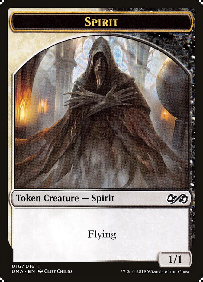 Spirit Token (016/016) [Ultimate Masters Tokens] | Gate City Games LLC