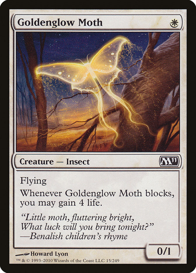 Goldenglow Moth [Magic 2011] | Gate City Games LLC