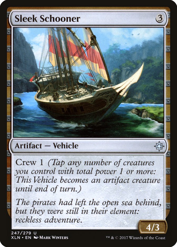Sleek Schooner [Ixalan] | Gate City Games LLC