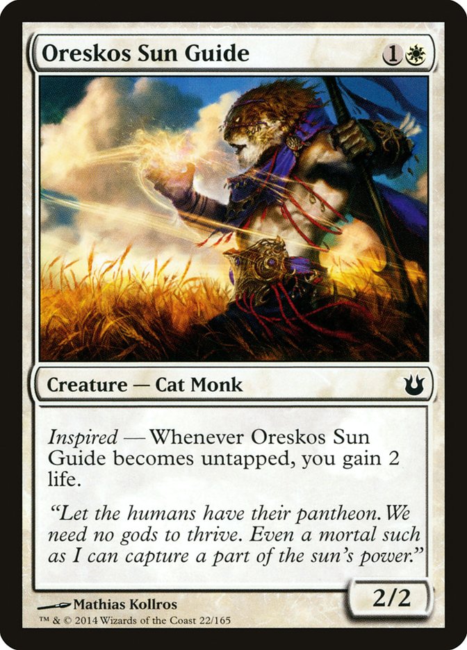 Oreskos Sun Guide [Born of the Gods] | Gate City Games LLC