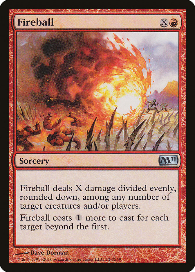 Fireball [Magic 2011] | Gate City Games LLC