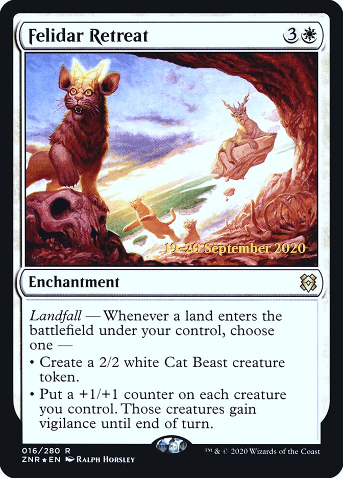 Felidar Retreat [Zendikar Rising Prerelease Promos] | Gate City Games LLC