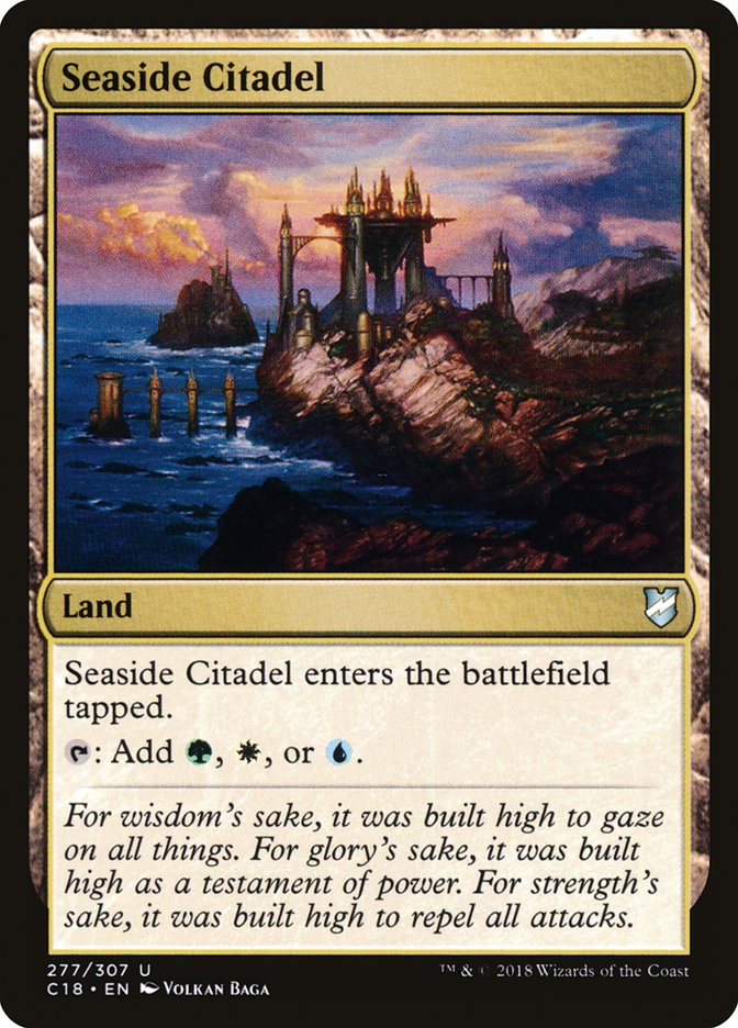 Seaside Citadel [Commander 2018] | Gate City Games LLC