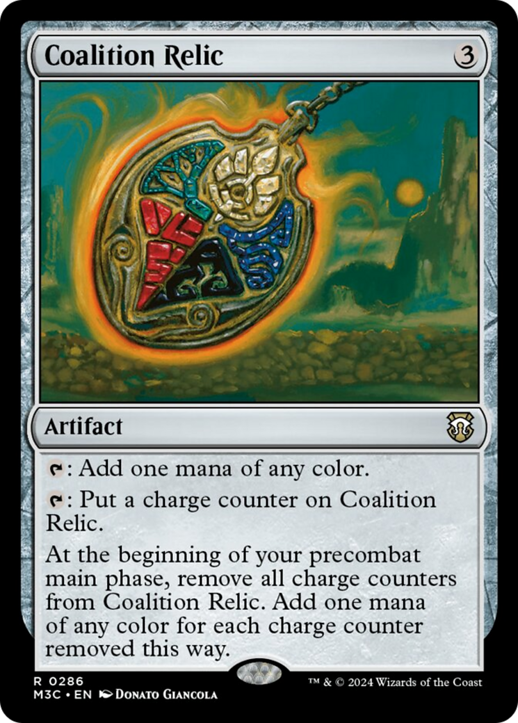 Coalition Relic (Ripple Foil) [Modern Horizons 3 Commander] | Gate City Games LLC