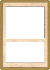 2002 World Championship Blank Card [World Championship Decks 2002] | Gate City Games LLC