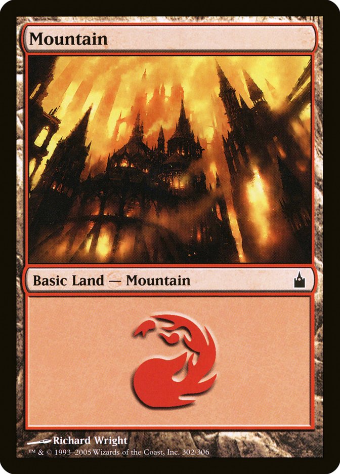 Mountain (302) [Ravnica: City of Guilds] | Gate City Games LLC