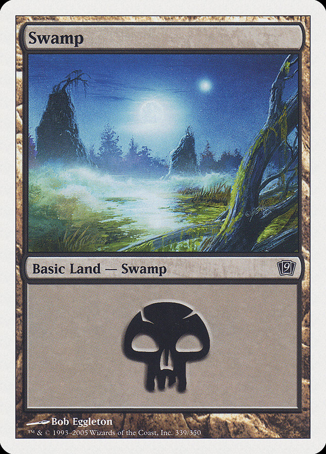 Swamp (339) [Ninth Edition] | Gate City Games LLC