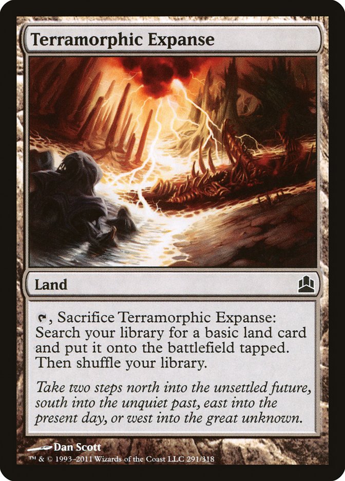 Terramorphic Expanse [Commander 2011] | Gate City Games LLC