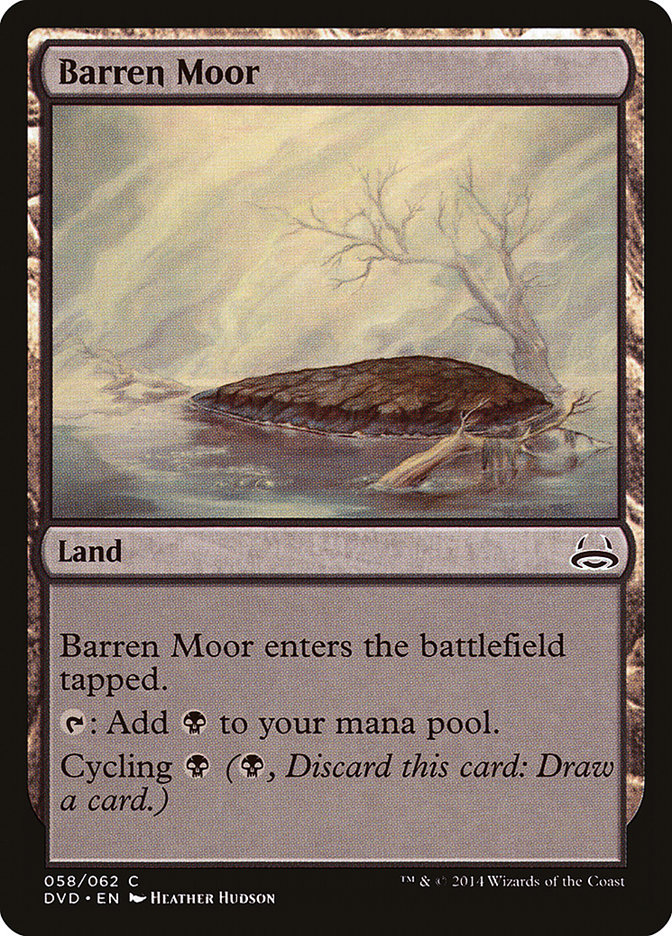 Barren Moor (Divine vs. Demonic) [Duel Decks Anthology] | Gate City Games LLC