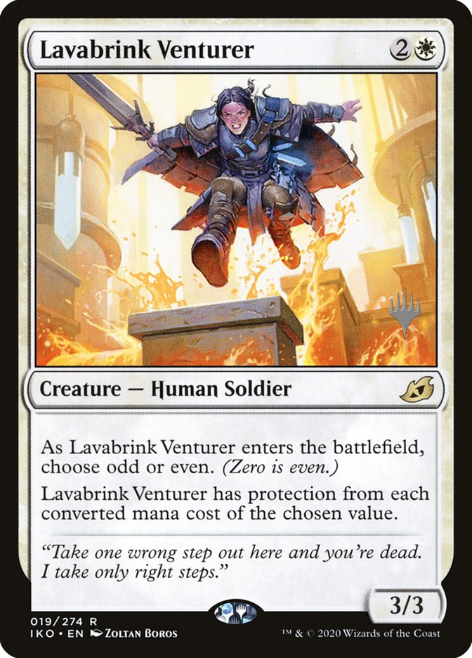 Lavabrink Venturer (Promo Pack) [Ikoria: Lair of Behemoths Promos] | Gate City Games LLC